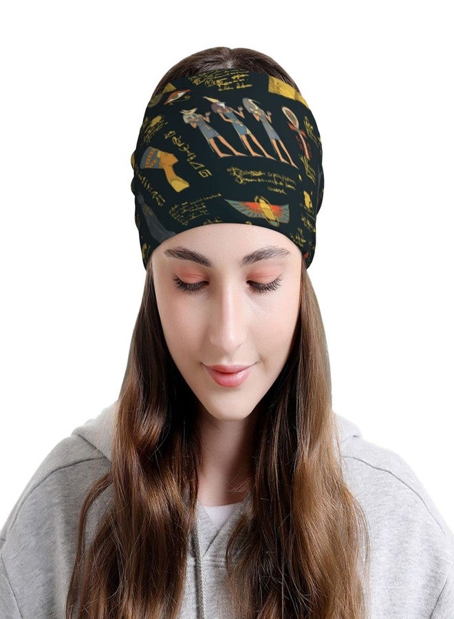 ASYG Hieroglyphs Beanie Hats Slouchy Knit Hat Egyptian Beanie Caps Ancient Hat for Shopping Yoga Sport Travel - Image 5